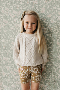 Knitted Jumper- Cream Marle