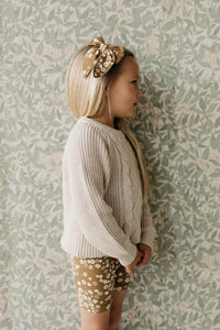 Knitted Jumper- Cream Marle