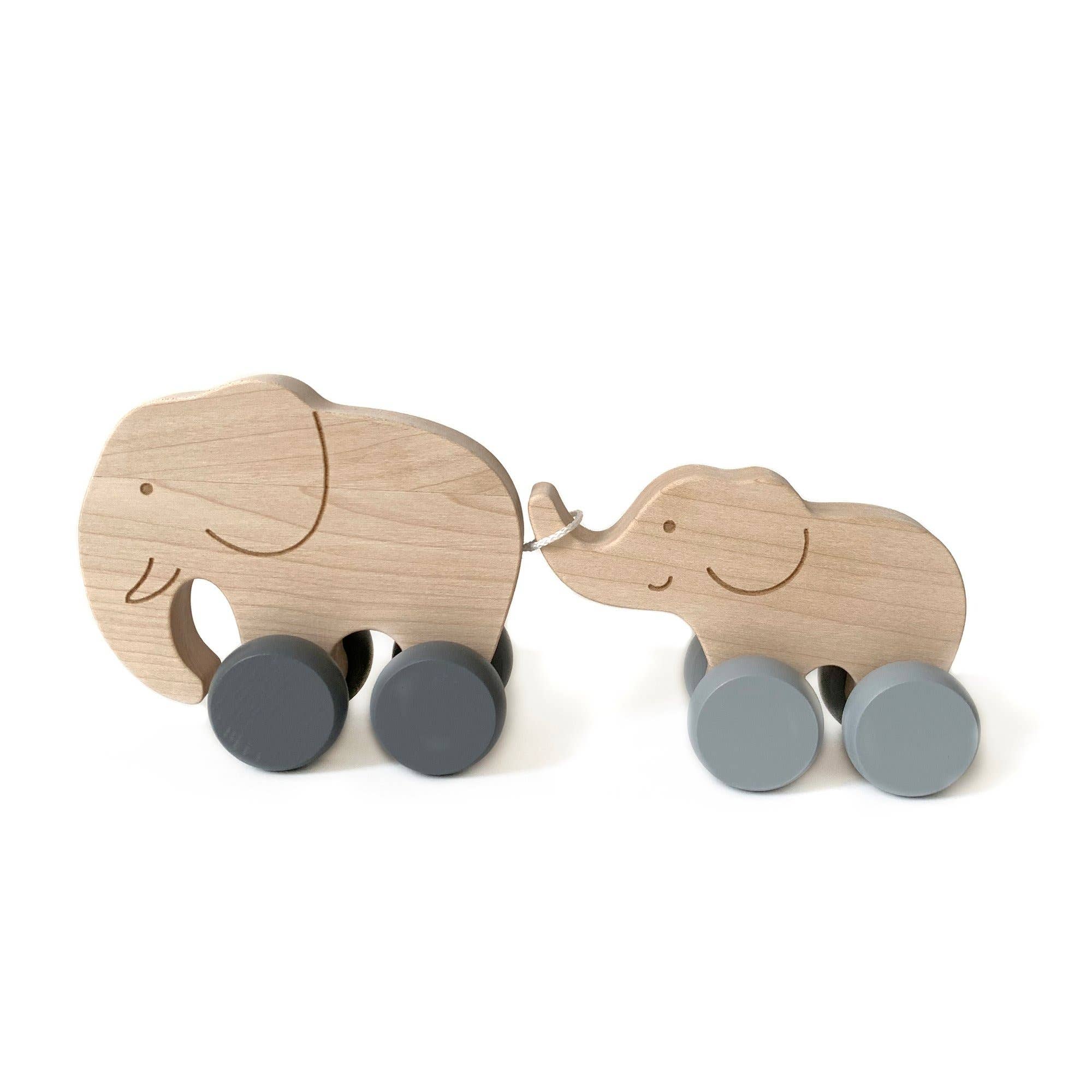 Mammy and Baby Elephants Set