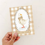 Charger l'image dans la galerie, Plaid Baby Shower Card- Goose Card
