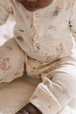 Load image into Gallery viewer, Henley Patch Pocket Romper
