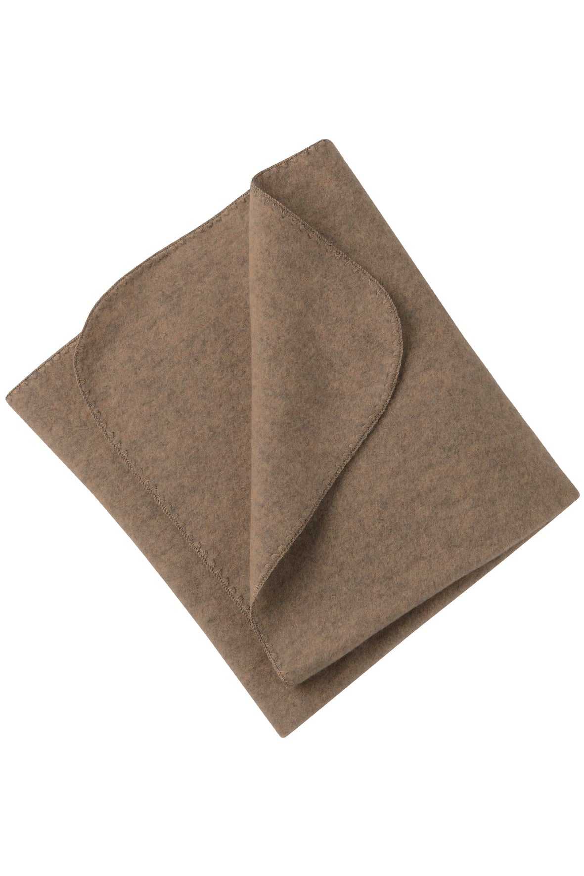 Engel Fleece Blanket- Walnut