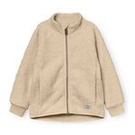 Load image into Gallery viewer, MATCEDRIC Teddyfleece Zip jacket- Sesame
