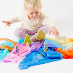 Charger l'image dans la galerie, Mini Enchanted Playsilks- Sea
