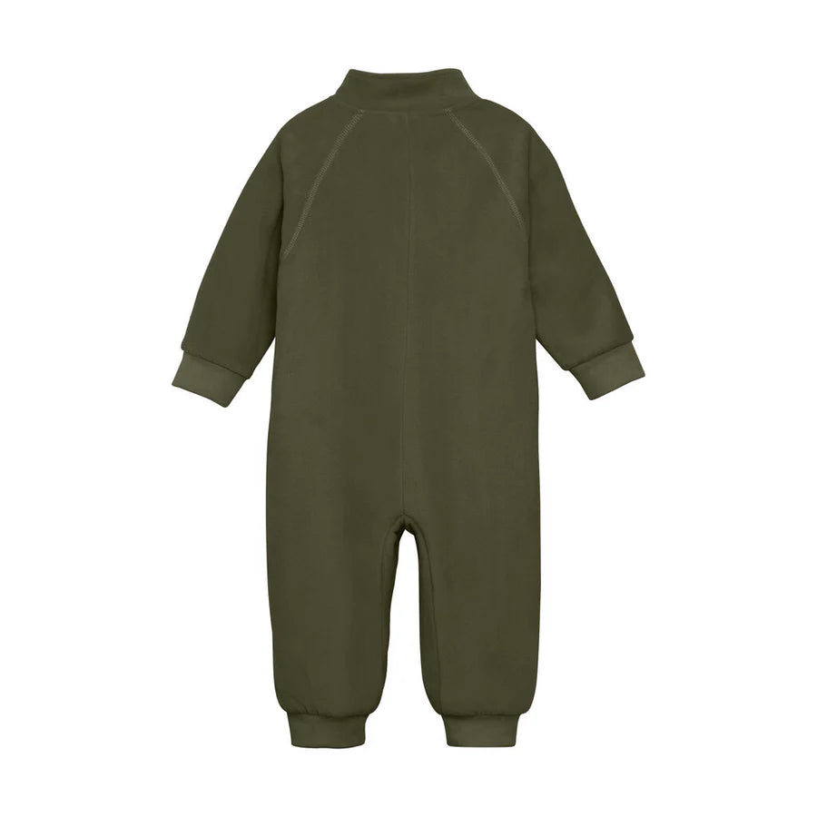 Baby Fleece Bunting Suit- Grapeleaf