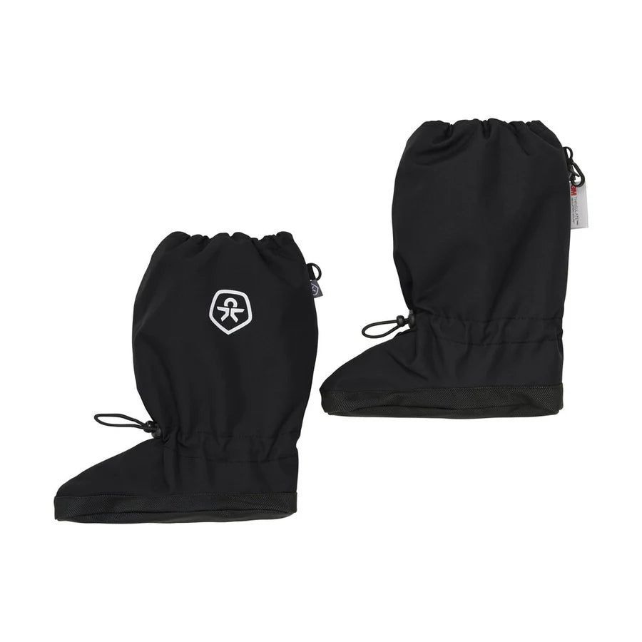 Booties with Anti Slip- Black