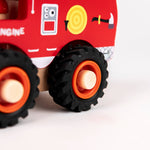 Load image into Gallery viewer, Wooden Fire Engine
