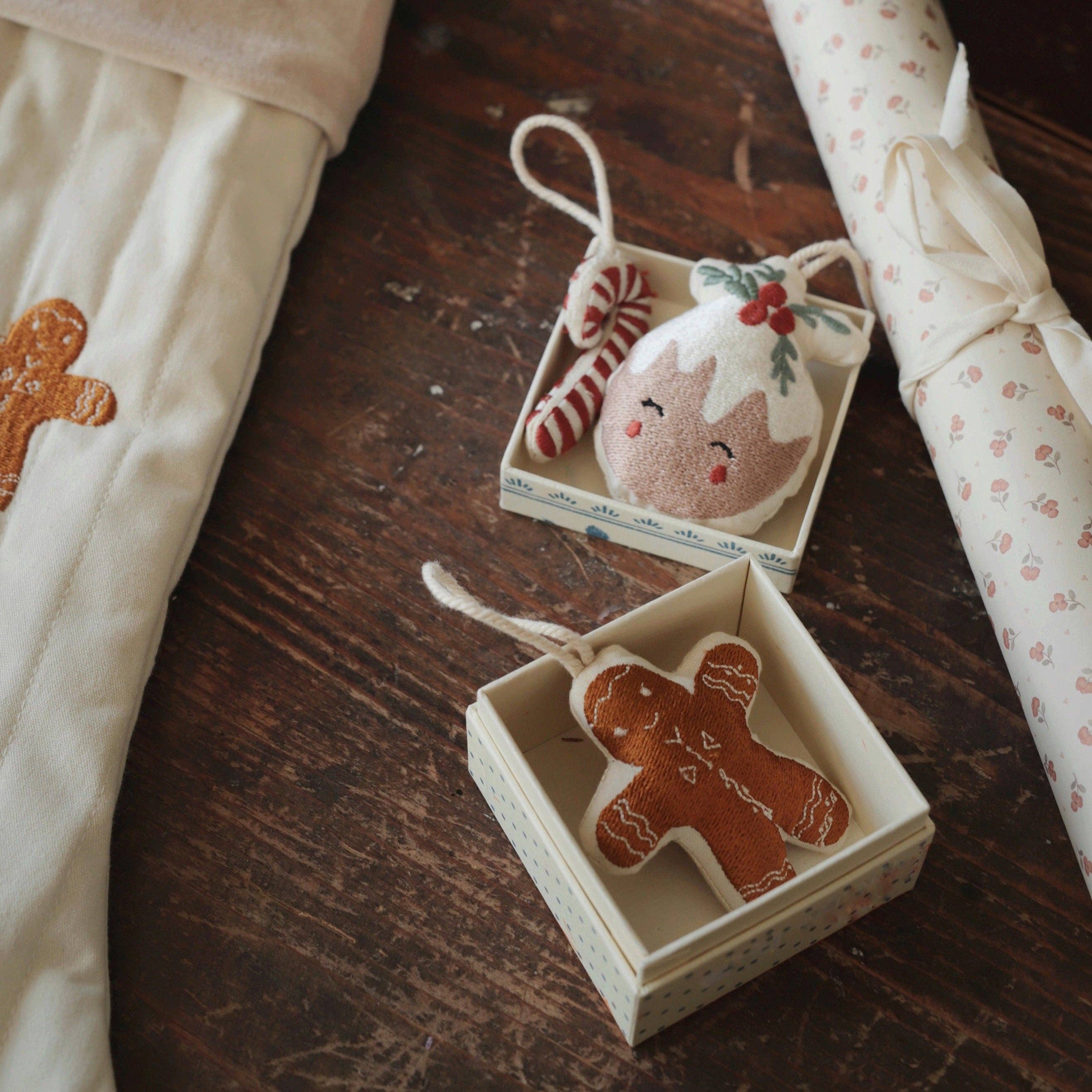 Christmas Tree Decorations (3piece set)- Festive Fancies