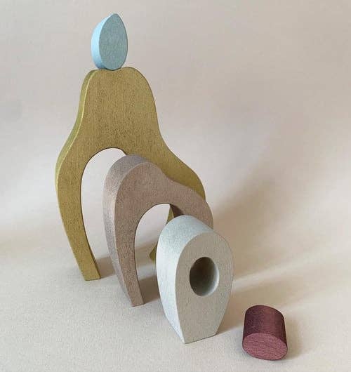 Wooden Toy - Stackable Pear