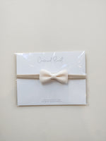 Load image into Gallery viewer, Linen Simple Bow Headband
