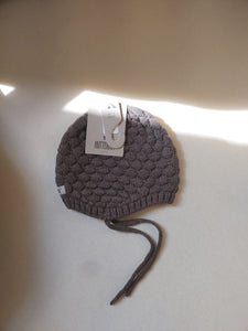 Bonnet Wool Knit- Brown Melange