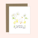 Charger l'image dans la galerie, Congratulations on your Bundle of joy Baby Card- Ducklings
