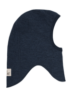 Load image into Gallery viewer, Balaclava Merino Wool Rib- Navy Melange
