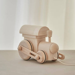 Pull Along Wooden Train Toy