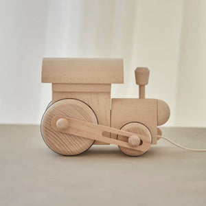 Pull Along Wooden Train Toy