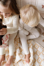 Load image into Gallery viewer, Long john- Pointelle Milk
