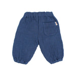 Load image into Gallery viewer, Muslin Pants- Navy
