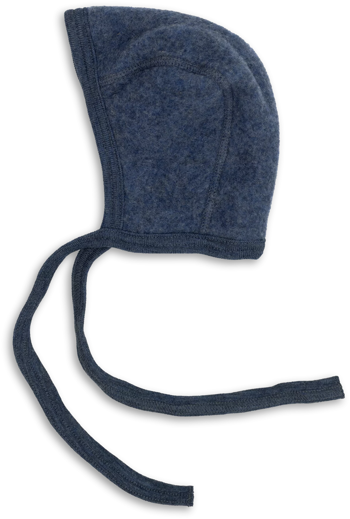 Engel Natur Merino Wool Bonnet- Blue Melange