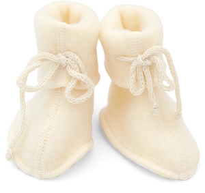 Engel Natur Merino Wool Booties- Natural
