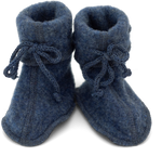 Load image into Gallery viewer, Engel Natur Merino Wool Booties- Blue
