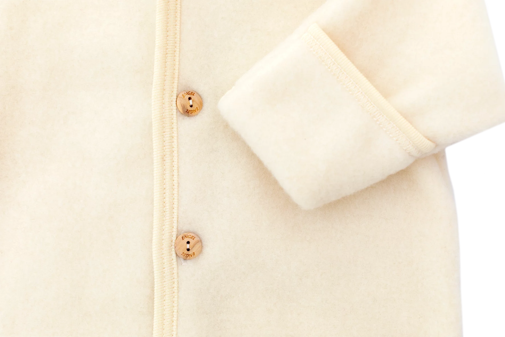 Engel Natur Overalls in Merino Wool- Natural