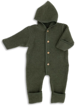 Charger l'image dans la galerie, Engel Natur Hooded Overall in merino wool- Reed Malenage
