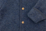 Charger l'image dans la galerie, Engel Natur Hooded Overall in merino wool- Blue Melange

