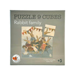 Charger l'image dans la galerie, Rabbit Family Puzzle Cube
