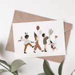 Load image into Gallery viewer, Postcard - Children&#39;s birthday kids
