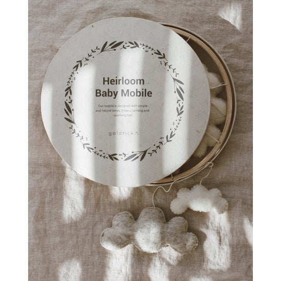 Heirloom Baby Mobile | Natural Wool