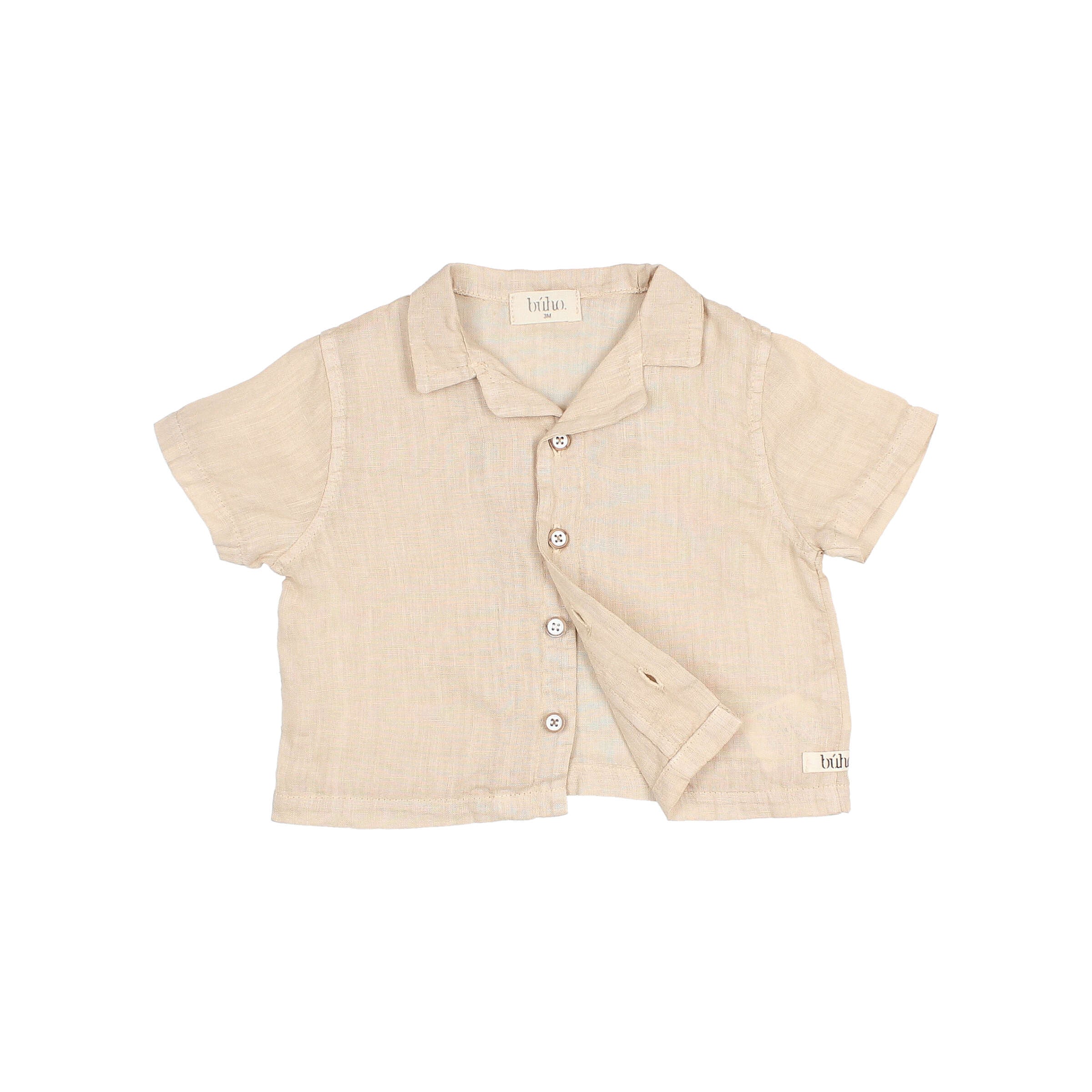 Linen Shirt- Sand