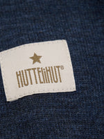 Load image into Gallery viewer, Balaclava Merino Wool Rib- Navy Melange
