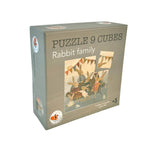 Charger l'image dans la galerie, Rabbit Family Puzzle Cube
