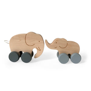 Mammy and Baby Elephants Set