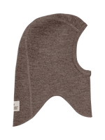 Charger l&#39;image dans la galerie, Balaclava Merino Wool Rib- Brown Melange
