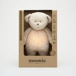 Load image into Gallery viewer, Moonie Organic Humming Bear with Lamp- Sand
