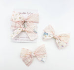 Charger l'image dans la galerie, Patchwork Hair Bow Clip
