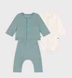 Load image into Gallery viewer, 3-Piece Baby Velvet Set
