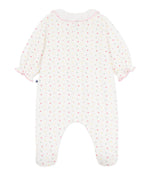 Load image into Gallery viewer, Baby Collared Pyjamas with multi heart print
