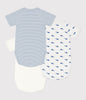 Pack of Short Sleeved cotton Bodies