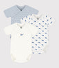 Pack of Short Sleeved cotton Bodies
