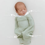 Charger l'image dans la galerie, Bamboo Pure Mint Swaddle Sleep Sack
