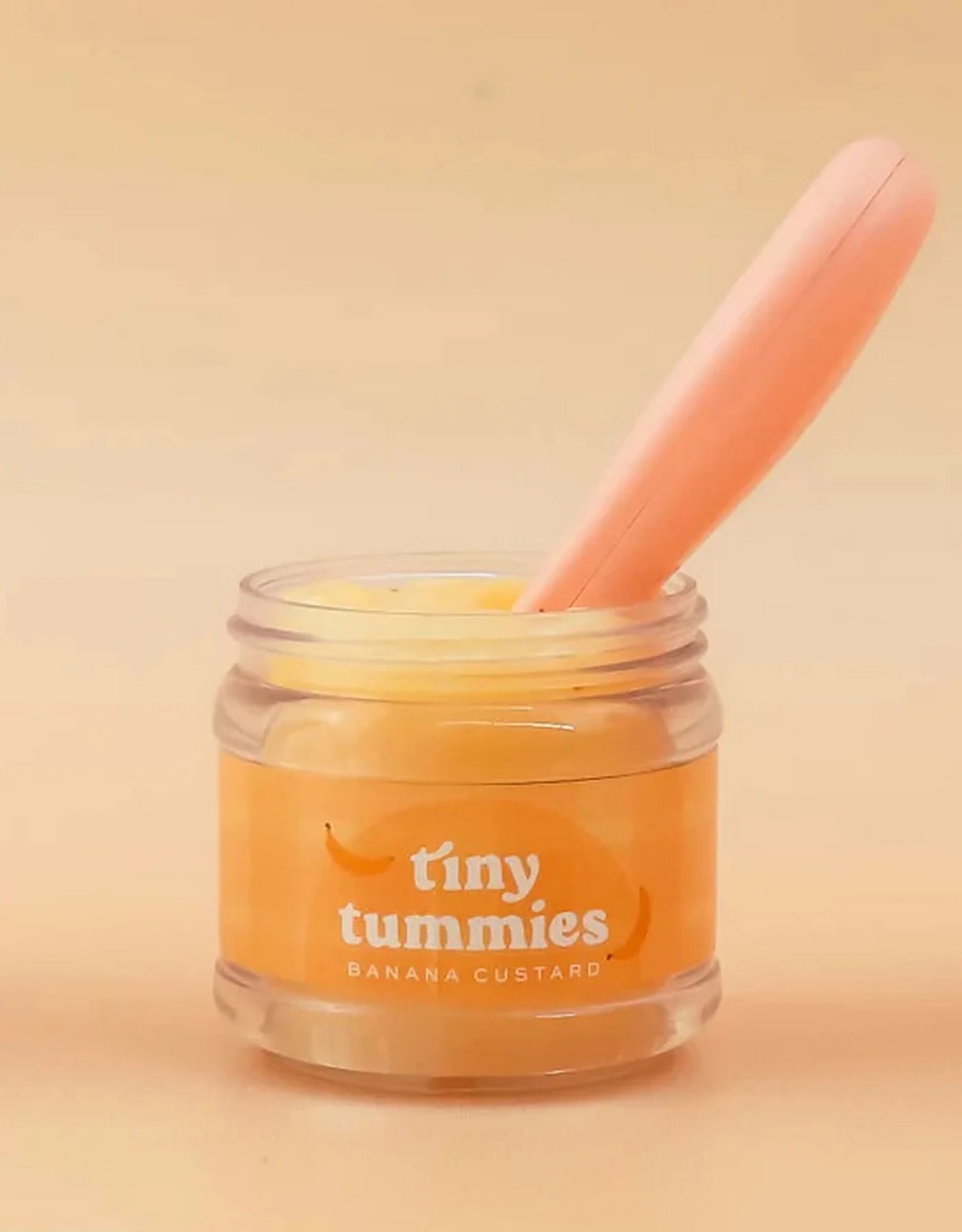 Tiny Tummies Banana Custard Food Jar and Spoon Set