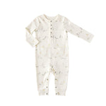 Load image into Gallery viewer, Henley Patch Pocket Romper
