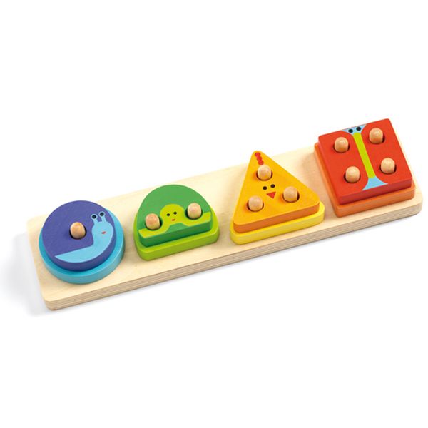1234-Basic Wooden Puzzle