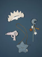 Load image into Gallery viewer, Dress-up Moon Fairy Wand &amp; Tiara Set
