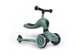 Load image into Gallery viewer, Scoot &amp; Ride Highwaykick 2 in 1 Scooter- Forest Color

