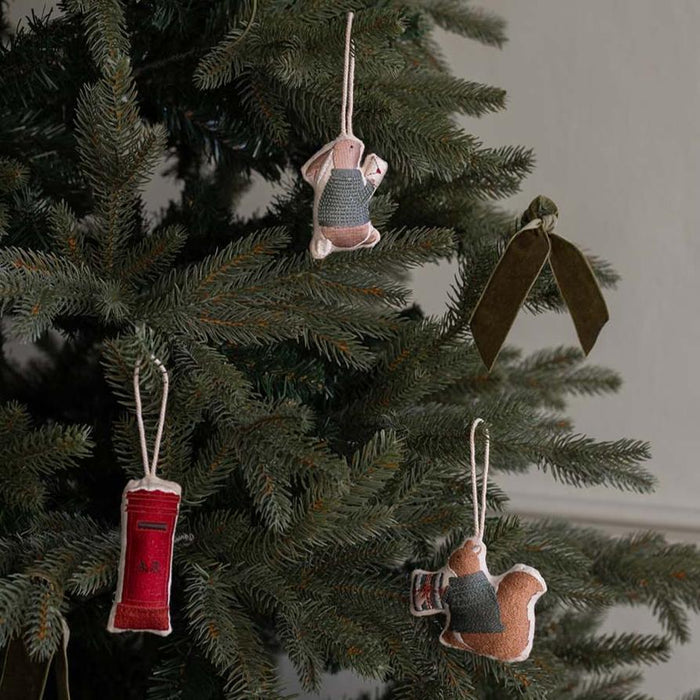 Christmas Tree Decoration Single - Bunny