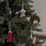 Load image into Gallery viewer, Christmas Tree Decoration Single - Bunny
