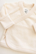 Charger l'image dans la galerie, Wrap Top + Footed Pant Set- Pointelle Milk
